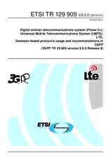 Die Norm ETSI TR 129909-V9.0.0 27.1.2010 Ansicht