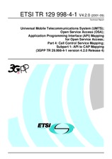 Die Norm ETSI TR 129998-4-1-V4.2.0 30.9.2001 Ansicht