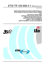 Die Norm ETSI TR 129998-4-1-V9.0.0 27.1.2010 Ansicht