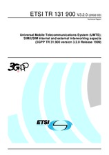 Die Norm ETSI TR 131900-V3.2.0 31.3.2002 Ansicht