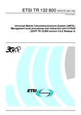 Ansicht ETSI TR 132800-V4.0.0 31.7.2001