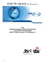 Die Norm ETSI TR 136912-V11.0.0 2.10.2012 Ansicht