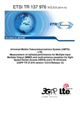Die Norm ETSI TR 137976-V12.0.0 28.10.2014 Ansicht