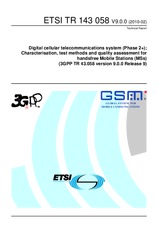 Die Norm ETSI TR 143058-V9.0.0 2.2.2010 Ansicht