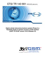 UNGÜLTIG ETSI TR 143901-V10.0.1 27.5.2011 Ansicht