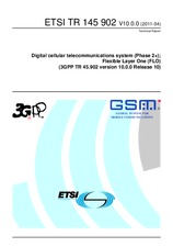 Die Norm ETSI TR 145902-V10.0.0 11.4.2011 Ansicht