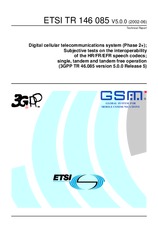 Die Norm ETSI TR 146085-V5.0.0 30.6.2002 Ansicht