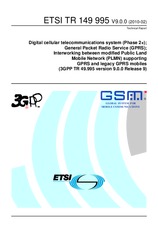 Die Norm ETSI TR 149995-V9.0.0 2.2.2010 Ansicht