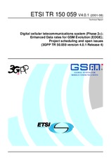 UNGÜLTIG ETSI TR 150059-V4.0.0 30.4.2001 Ansicht