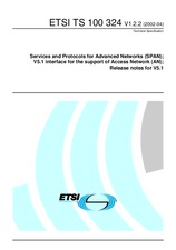 Die Norm ETSI TS 100324-V1.2.2 18.4.2002 Ansicht