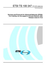 Die Norm ETSI TS 100347-V1.2.2 18.4.2002 Ansicht