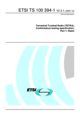 Ansicht ETSI TS 100394-1-V2.2.1 20.9.2000