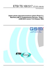 Die Norm ETSI TS 100517-V7.0.0 13.8.1999 Ansicht