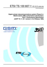Ansicht ETSI TS 100607-1-V5.12.0 30.9.2001