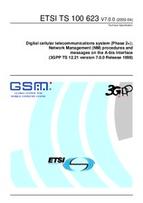 Die Norm ETSI TS 100623-V7.0.0 18.6.2002 Ansicht