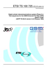Die Norm ETSI TS 100725-V5.3.0 31.12.2000 Ansicht