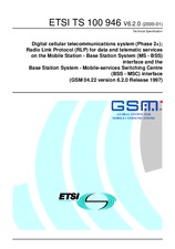 Die Norm ETSI TS 100946-V6.2.0 24.1.2000 Ansicht