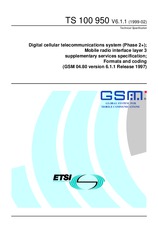 UNGÜLTIG ETSI TS 100950-V6.1.0 30.7.1998 Ansicht