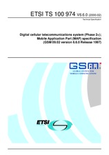 Die Norm ETSI TS 100974-V6.6.0 28.2.2000 Ansicht