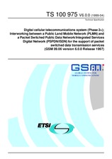 Die Norm ETSI TS 100975-V6.0.0 30.4.1999 Ansicht