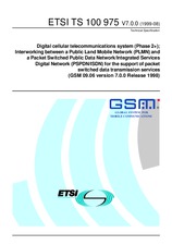 Die Norm ETSI TS 100975-V7.0.0 13.8.1999 Ansicht