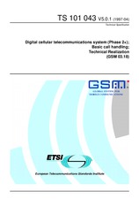 Die Norm ETSI TS 101043-V5.0.1 30.4.1997 Ansicht
