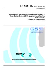 Die Norm ETSI TS 101087-V5.0.0 30.8.1997 Ansicht
