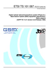 Die Norm ETSI TS 101087-V5.5.0 5.8.2002 Ansicht