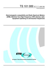 Die Norm ETSI TS 101089-V1.1.1 30.9.1997 Ansicht