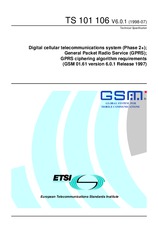 UNGÜLTIG ETSI TS 101106-V5.0.0 30.10.1997 Ansicht
