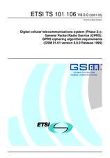 Die Norm ETSI TS 101106-V8.0.0 31.5.2001 Ansicht