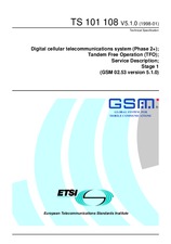 UNGÜLTIG ETSI TS 101108-V5.1.0 15.1.1998 Ansicht