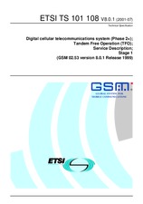 Die Norm ETSI TS 101108-V8.0.1 17.7.2001 Ansicht