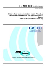 Die Norm ETSI TS 101180-V6.0.0 30.4.1998 Ansicht