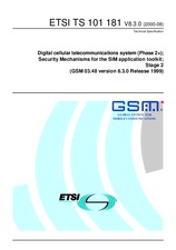 Die Norm ETSI TS 101181-V8.3.0 7.8.2000 Ansicht