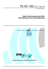 UNGÜLTIG ETSI TS 101192-V1.1.1 31.10.1997 Ansicht