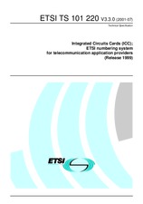 UNGÜLTIG ETSI TS 101220-V3.2.0 22.5.2001 Ansicht