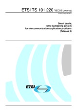 UNGÜLTIG ETSI TS 101220-V3.3.0 31.7.2001 Ansicht