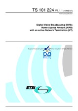 Die Norm ETSI TS 101224-V1.1.1 31.7.1998 Ansicht