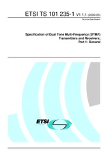 UNGÜLTIG ETSI TS 101235-1-V1.1.1 30.5.2000 Ansicht