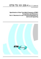 UNGÜLTIG ETSI TS 101235-4-V1.1.1 30.5.2000 Ansicht
