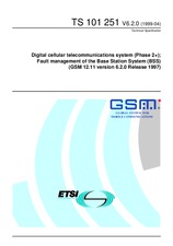 Die Norm ETSI TS 101251-V6.2.0 30.4.1999 Ansicht