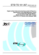Die Norm ETSI TS 101267-V8.6.0 31.3.2001 Ansicht