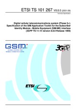 Die Norm ETSI TS 101267-V8.8.0 30.9.2001 Ansicht