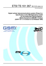 Die Norm ETSI TS 101267-V8.12.0 31.12.2002 Ansicht