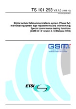Die Norm ETSI TS 101293-V5.1.0 30.10.1998 Ansicht