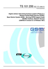 Die Norm ETSI TS 101299-V6.1.0 31.7.1998 Ansicht