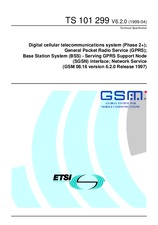 Die Norm ETSI TS 101299-V6.2.0 30.4.1999 Ansicht