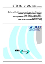 Die Norm ETSI TS 101299-V8.0.0 30.6.2000 Ansicht