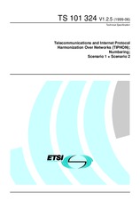 Die Norm ETSI TS 101324-V1.2.5 22.6.1999 Ansicht